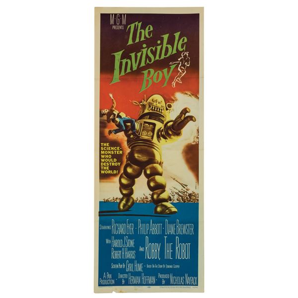 The Invisible Boy Insert Poster.