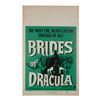 Image 1 : Brides of Dracula Window Card.