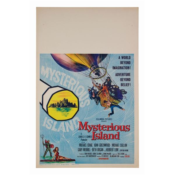 Mysterious Island Window Card.