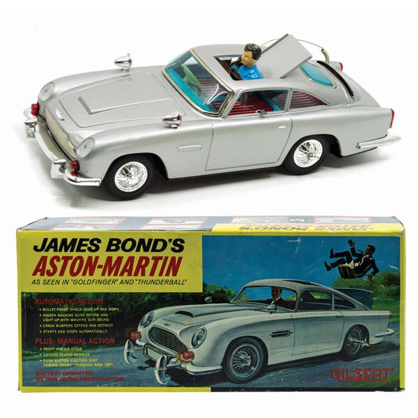 James Bond 007 Aston-Martin Electronic Car.
