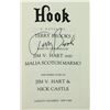 Image 3 : Terry Brooks Signed Hook Novel and Crew Shirt.