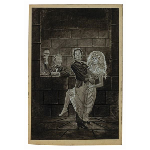 Original Poster Artwork for High Spirits.