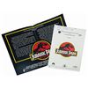 Image 3 : Jurassic Park Press Kit, Fossil Plaque, and Crew Shirt.