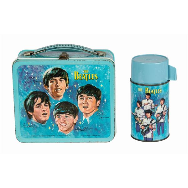 The Beatles Lunch Box with Thermos.