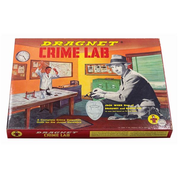 Dragnet Crime Lab.