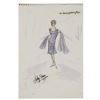 Image 1 : Edith Head Judy Garland Costume Sketch for The Judy Garland Show.