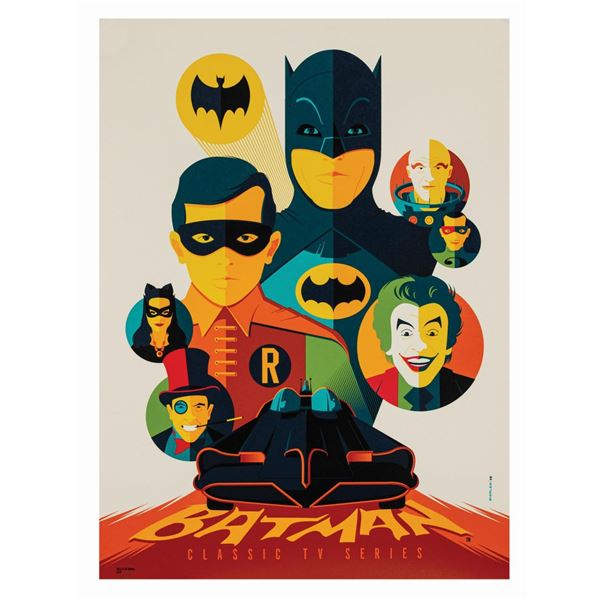 Tom Whalen Batman Classic TV Series Print.
