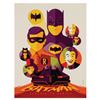 Image 1 : Tom Whalen Batman Classic TV Series Variant Print.
