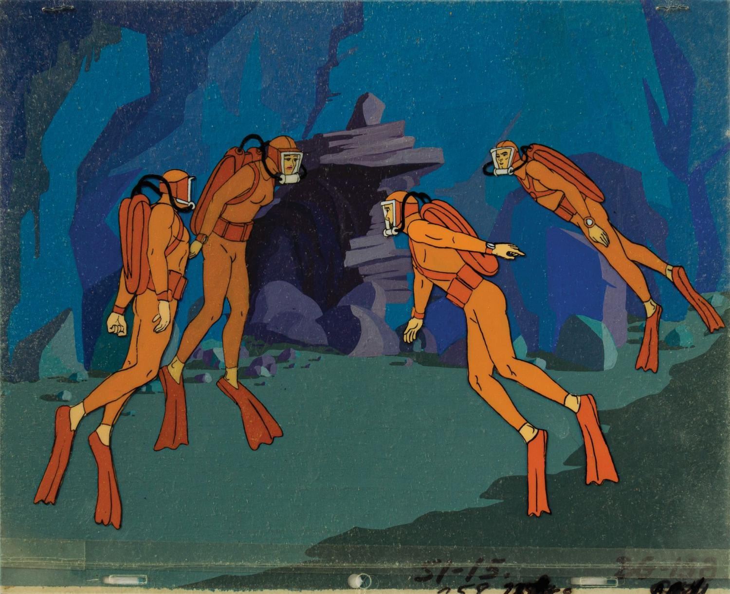 Sealab 2020 Original Cel Van Eaton Galleries