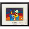 Image 1 : The Simpsons "Mr. Plow" Signed Production Cel.