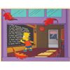 Image 2 : The Simpsons "Blackboard Bungle" Limited Edition Cel.