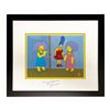Image 1 : The Simpsons Marge & Sisters Cel Signed by Julie Kavner