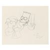 Image 1 : Bart & Milhouse Butterfinger Commercial Drawing.