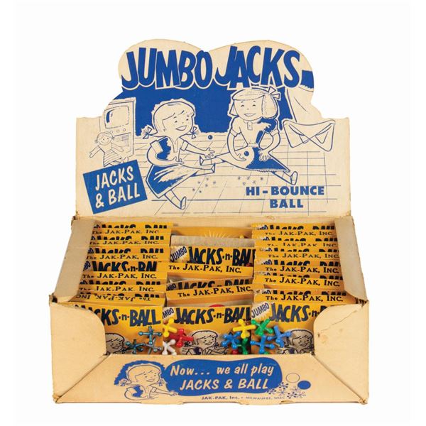 Jumbo Jacks Jak-Paks Store Display.