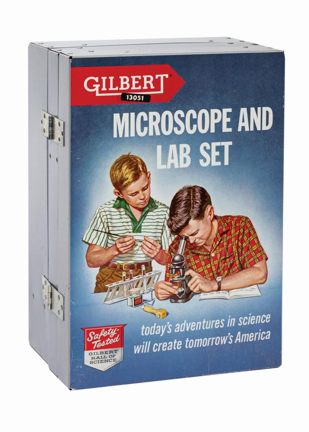 AC Gilbert Microscope and Lab Set. - Van Eaton Galleries