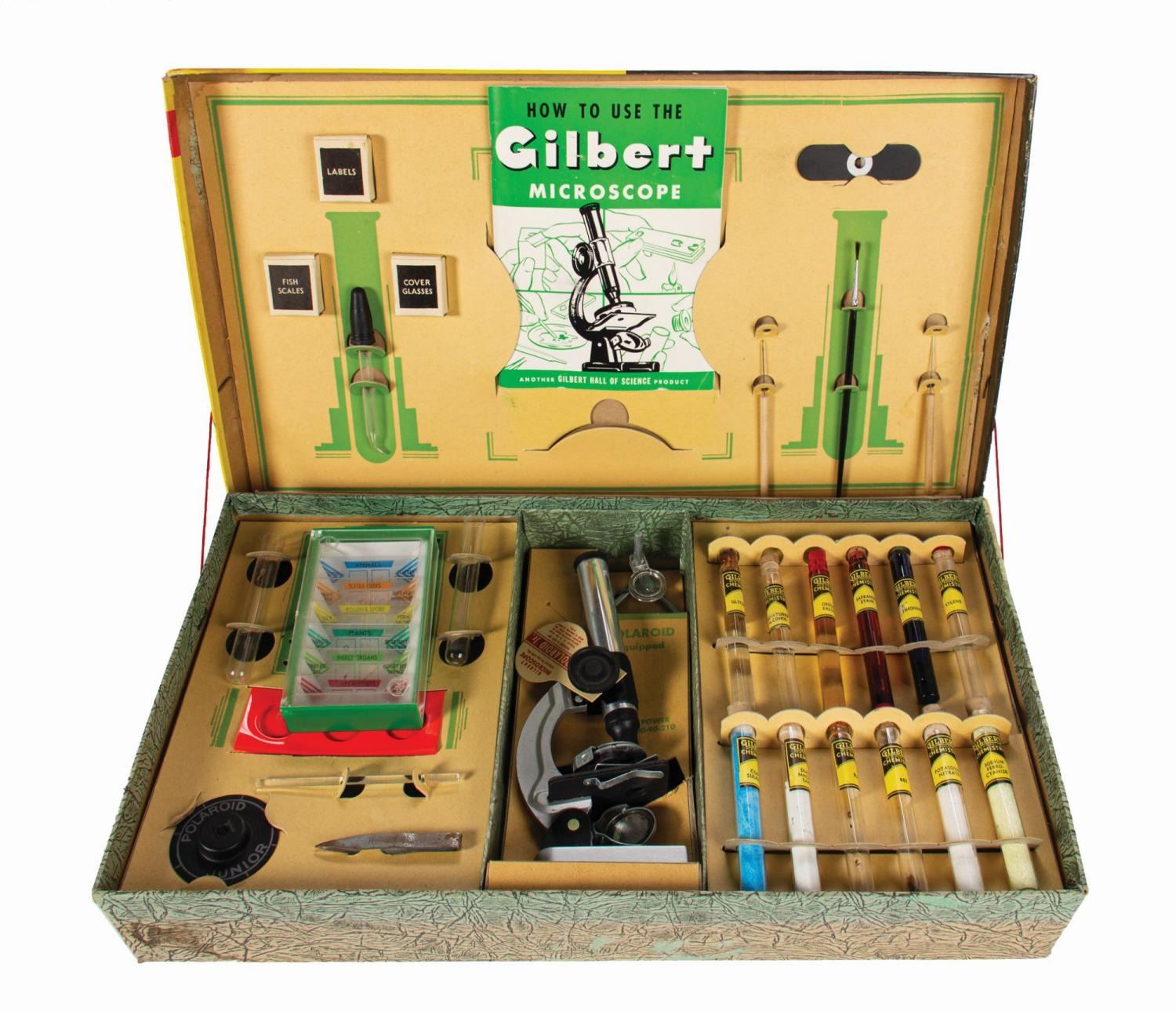 AC Gilbert Microscope Set. - Van Eaton Galleries
