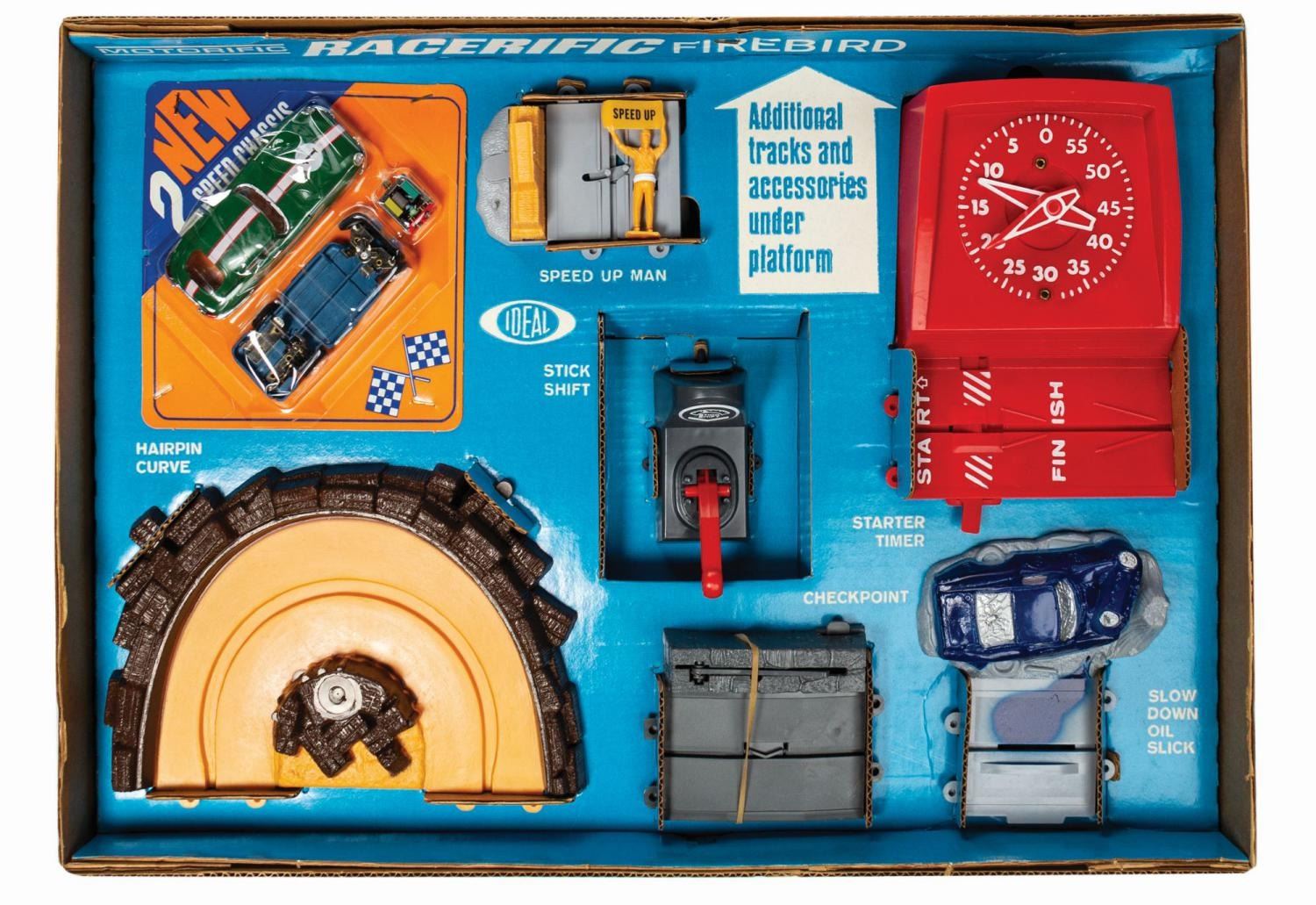 Motorific Racerific Motorific Racerific Racing Set and Accessories. - Van Eaton Galleries