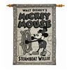 Image 1 : Mickey Mouse Steamboat Willie Wall Tapestry.