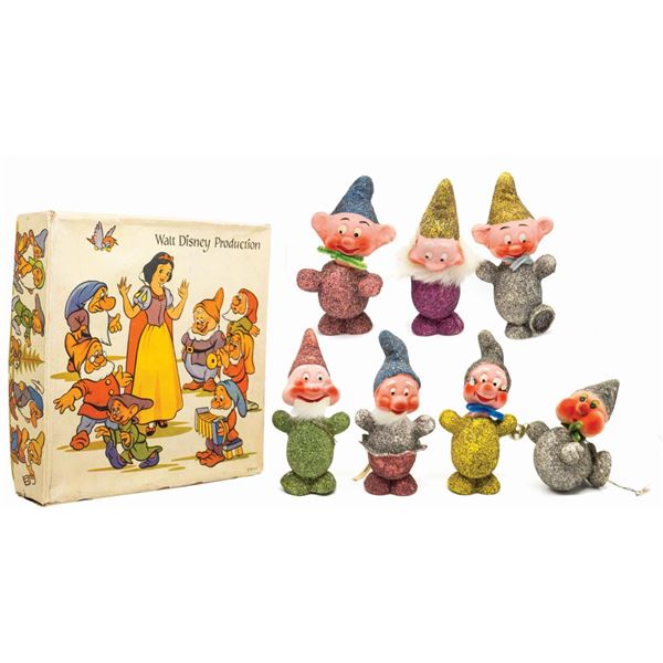 Seven Dwarfs German Christmas Ornaments.
