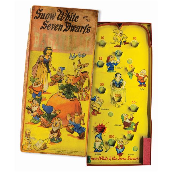 Seven Dwarfs Bagatelle Game.