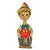 Image 1 : Walking Pinocchio Wind-Up Tin Toy.