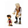 Image 1 : Geppetto & Pinocchio R. John Wright Dolls.
