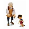 Image 4 : Geppetto & Pinocchio R. John Wright Dolls.
