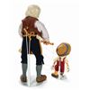 Image 5 : Geppetto & Pinocchio R. John Wright Dolls.