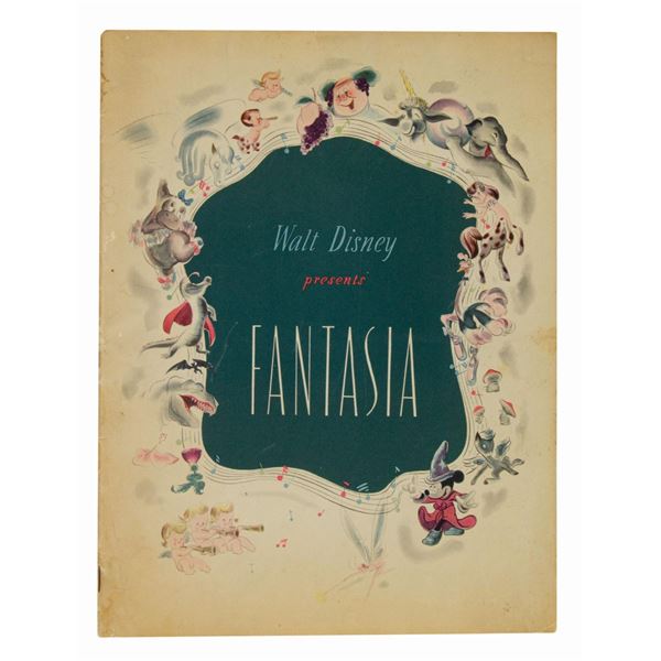 Fantasia Souvenir Program.