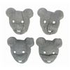 Image 1 : Set of (4) Vintage Mickey Mouse Gauze Masks.