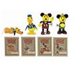 Image 2 : Set of (4) Retro Mickey & Friends Tin Toys.