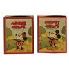 Image 5 : Pair of Mickey & Minnie Retro Wooden Dolls.