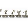 Image 8 : Hudson Pewter WDRR (17) Piece Train Set.