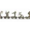Image 9 : Hudson Pewter WDRR (17) Piece Train Set.