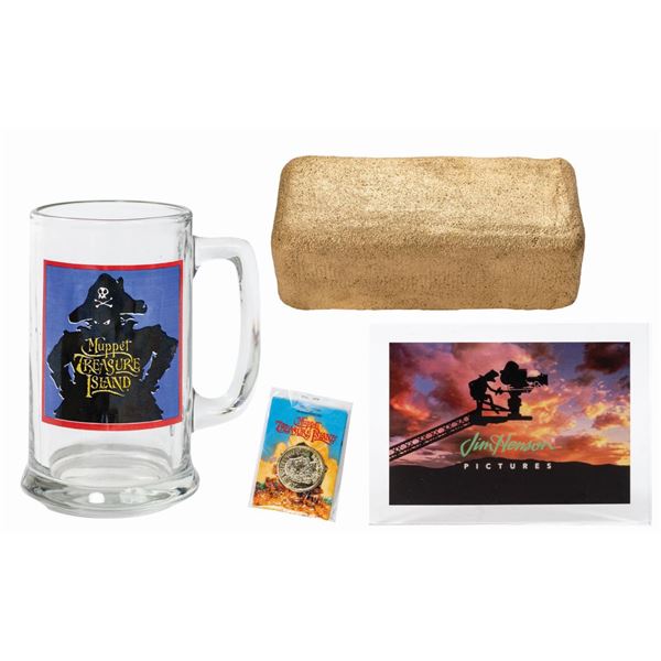 Set of Muppets Treasure Island Memorabilia.