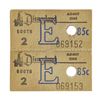Image 1 : Pair of (2) Disneyland E Tickets.