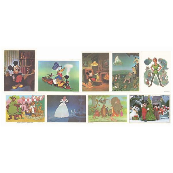 Set of (9) Guest Relations Fan Cards.