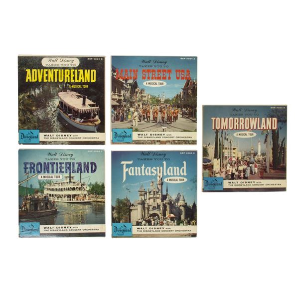 Collection of (5) "Lands" Records.