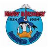 Image 1 : Donald Duck's 50th Birthday Sign.