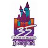 Disneyland 35th Anniversary Lamppost Sign.