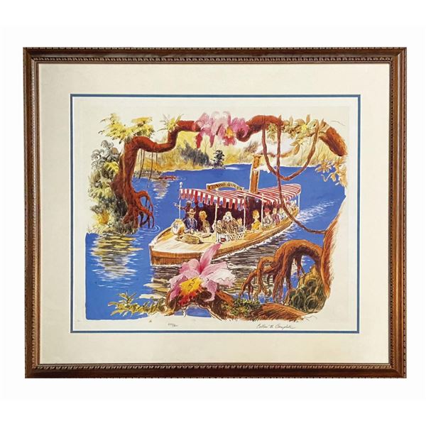 Collin Campbell Signed Jungle Cruise Print.