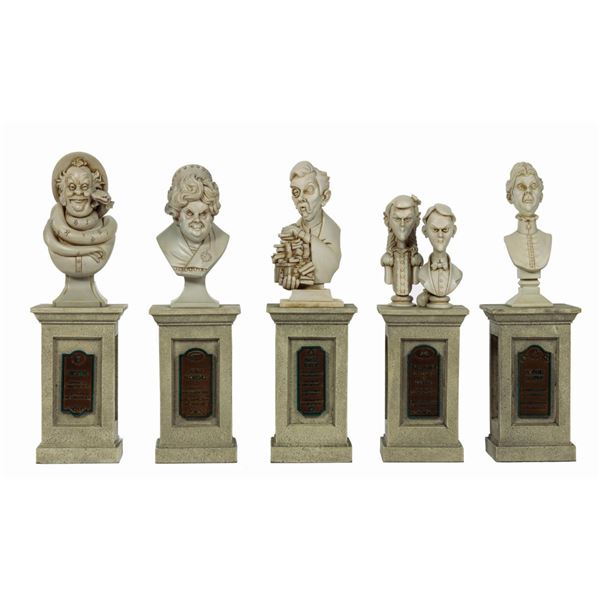 Haunted Mansion Dread Family Busts Set.