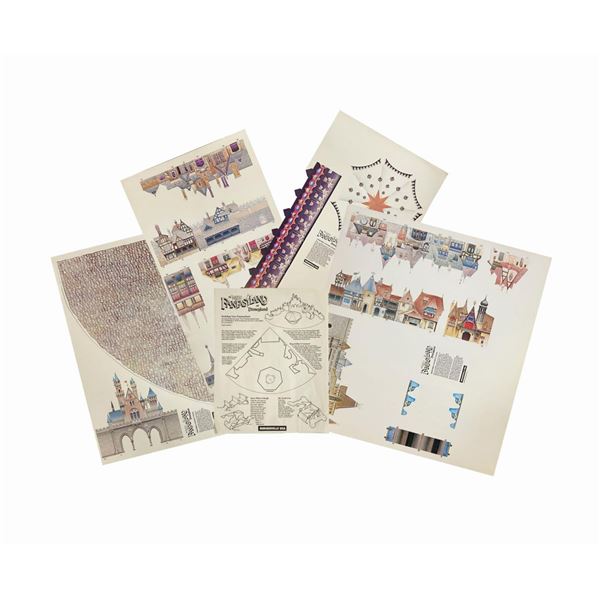 New Fantasyland Paper Diorama Kit.