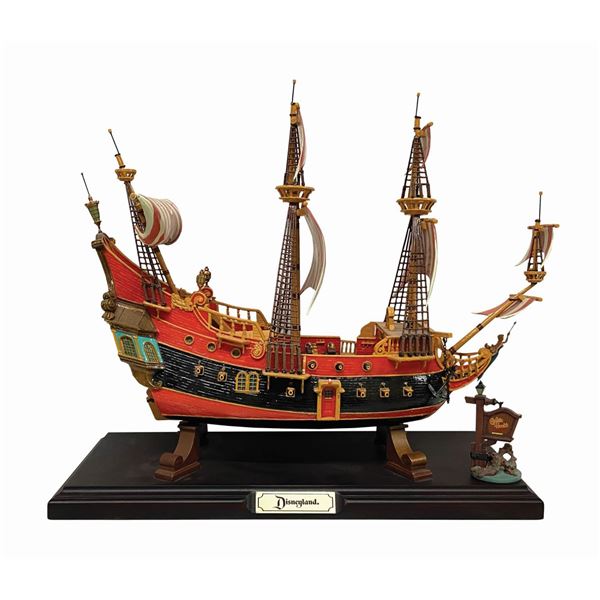 Fantasyland Pirate Ship Restaurant Model.