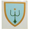 Image 2 : Set of (3) Fantasyland Floral Crest Decals.