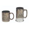 Image 1 : Set of (2) Star Tours Mirrored Chrome Mugs.
