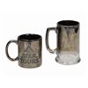 Image 2 : Set of (2) Star Tours Mirrored Chrome Mugs.
