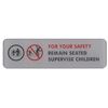 Image 2 : Pair of Vehicle Safety Signs.