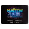 Image 1 : Paint the Night Grand Opening Sign.