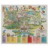 Image 1 : 1979 Magic Kingdom Walt Disney World Souvenir Map.